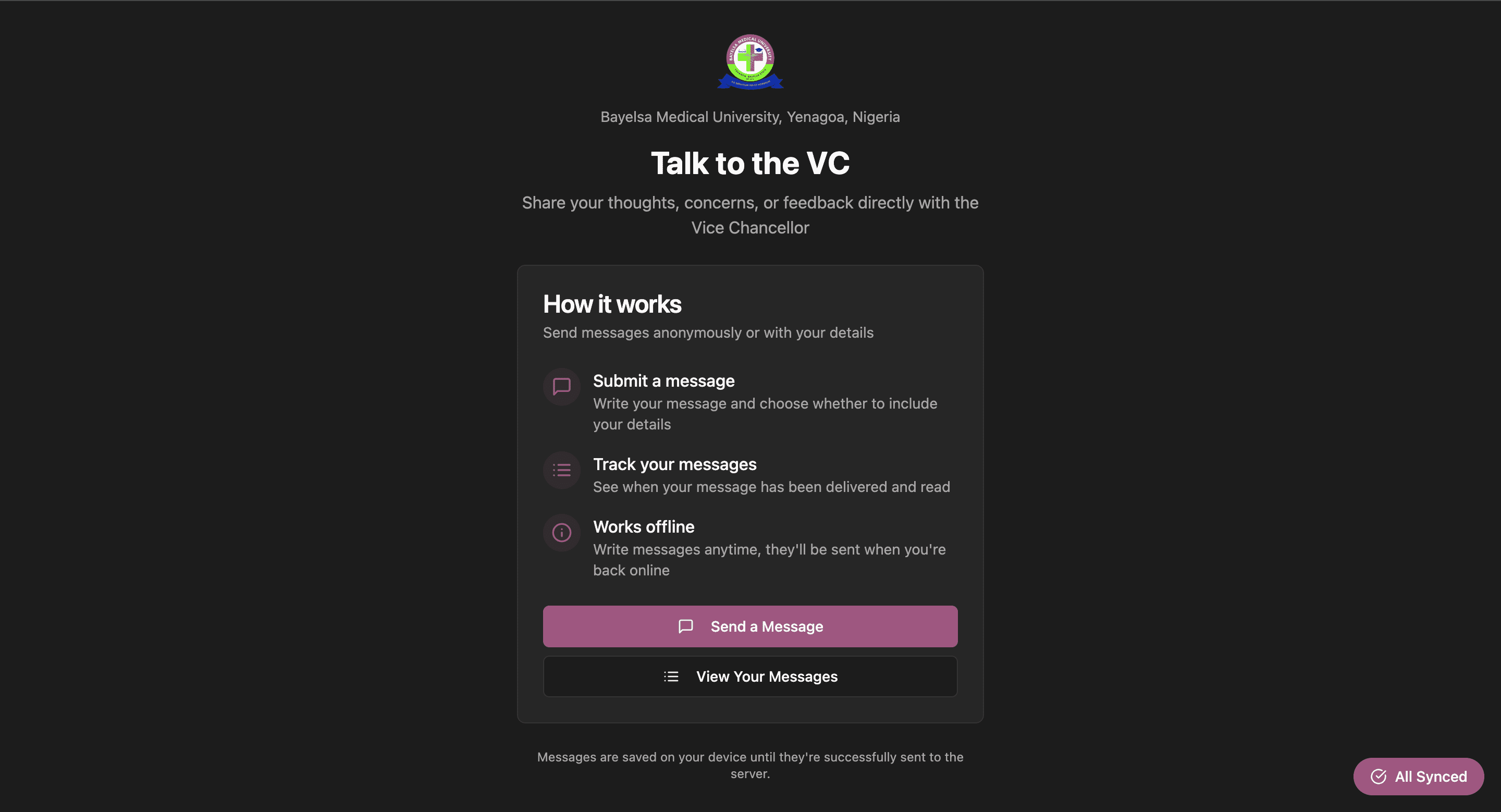 Talk to the VC cover image